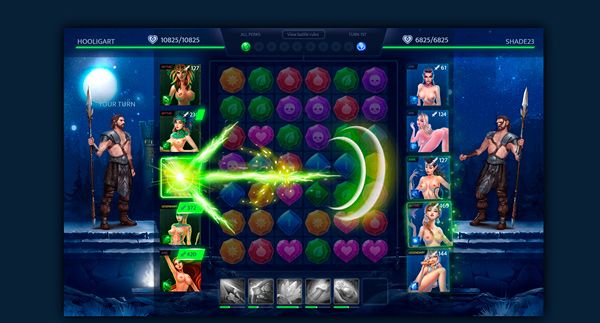 DirtyLeague competitive match gameplay screen