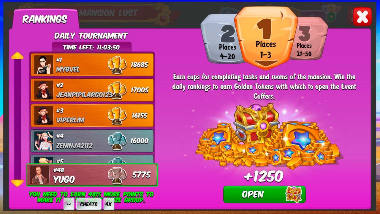 TownOfSins story dialogue and character interaction screen